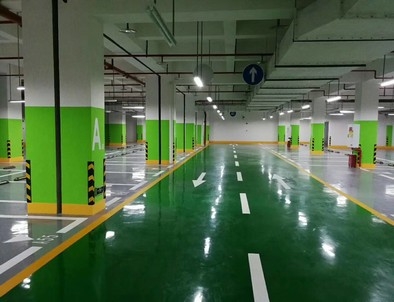 襄阳襄阳停车场标线施工